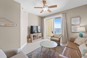 Living Area with Balcony