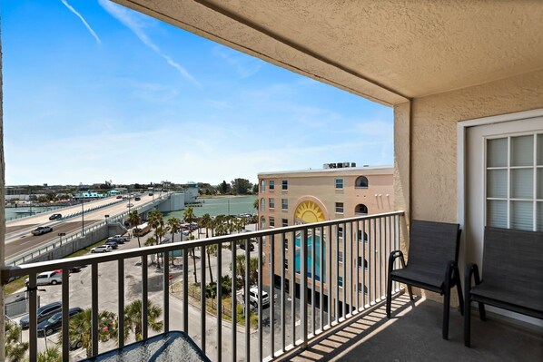 Beach Place 502 Balcony