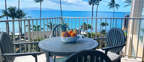 Endless ocean views from your private lanai (balcony).