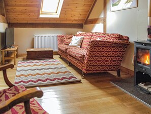 Living area | The Loft at Callow Fold, Craven Arms, near Church Stretton