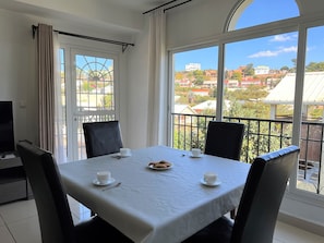 Utsikt från boendet
