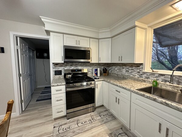 New cabinets, flooring ad counter tops in 2024