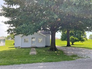 Front of the house from the street