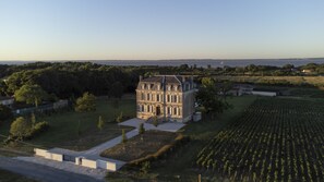 Château Leboscq from above