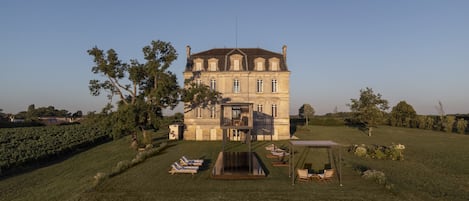 Château Leboscq from above