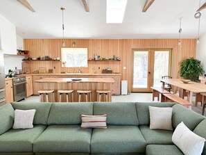 Kitchen and dining room