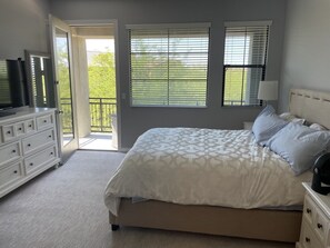 Master Bedroom with private balcony.