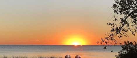 Watch the sunrise over Lake Michigan!
