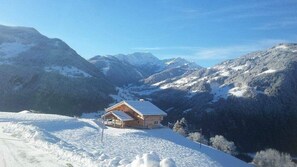 Chalet en hiver