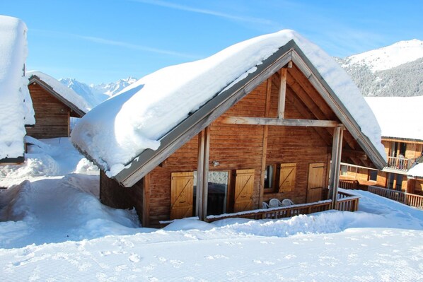 Chalet en hiver