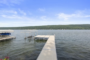 If you like walking for sure you will like here in Keuka lakefront