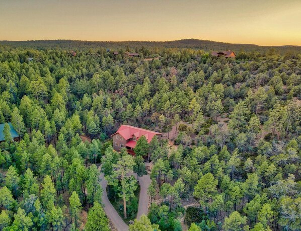 Secluded 1.5 acres deep in the Ponderosa pines