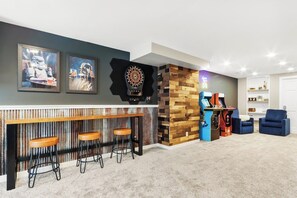 Basement Game Room