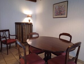 The Dining area - part of the kitchen