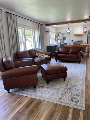This photo shows how Bright and Welcoming The Bungalow is!