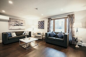 Secondary Living Space with seating and ROKU TV
