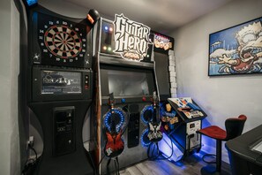 Professional darts, guitar hero, and tons more!