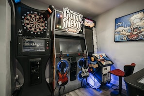 Professional darts, guitar hero, and tons more!