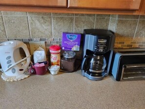 Kaffe och/eller kaffebryggare