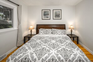 Bedroom 1 with king bed