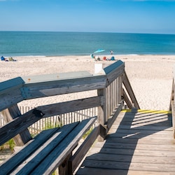 Steps down to Beach
