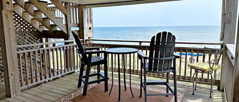 SCRM2: Carolina Ocean Views | Covered Deck - Great spot to watch the sunrise!