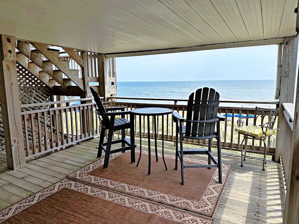 SCRM2: Carolina Ocean Views | Covered Deck - Great spot to watch the sunrise!