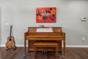 Piano and Ovation Guitar!