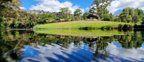 Ripples Retreat. Beautiful riverside cabin. Private swimming river pool. Waitomo