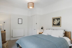 Master bedroom with ensuite bathroom