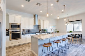 The kitchen is where the magic happens.