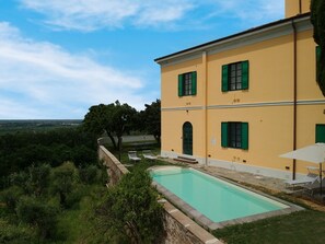 Autumn, Garden, Pool, Spring, Winter