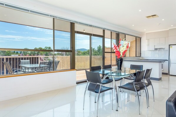 Kitchen and Living Room