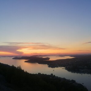 Vue depuis l’hébergement