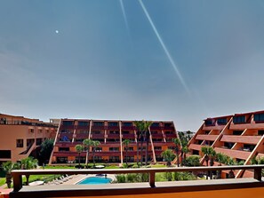 Balcony View of Community Pool