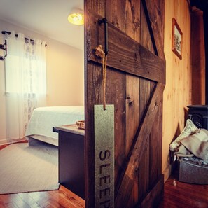 sneak peek to front bedroom