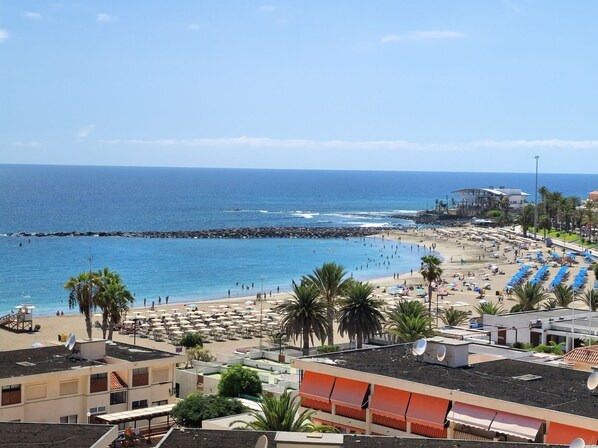 Vue sur la plage ou l’océan