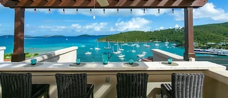 The view from A PENTHOUSE AT GRANDE BAY is simply breath taking!  