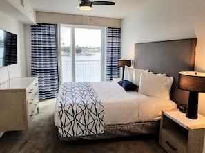 Happiness is curling up in a comfy bed after a long trip