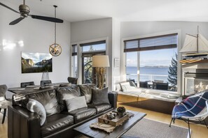 Main living area, ocean view