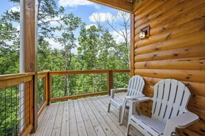 Moonlight Ridge's relaxing deck