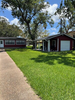 Rear View of House