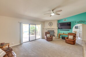 Living Room | Central Heating & A/C