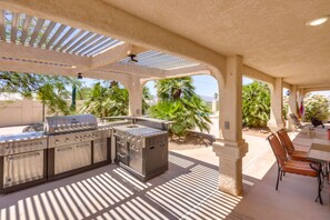 Outdoor Kitchen | Private Outdoor Pool | 2 Covered Patios