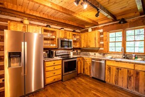 Kitchen with Stainless Steel Appliances