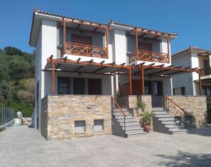 Exterior view of both villas