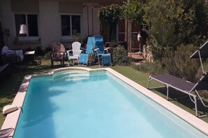 Schwimmbad des Ferienhauses