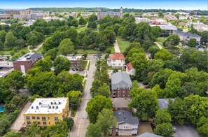 We're also just 1 mile to Donald W Reynolds Stadium - walk to football games this Fall!