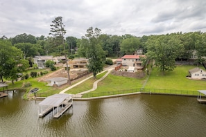 A Lakeside Oasis with Endless Outdoor Entertainment Options