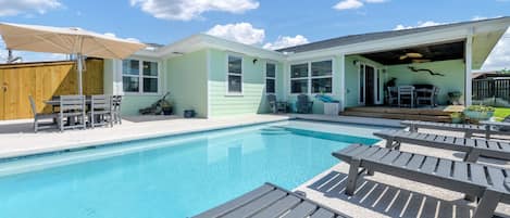 exterior - Private pool and outdoor seating